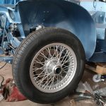 austin healey 3000 mkii roadster 1962 restauration blau weiss 46