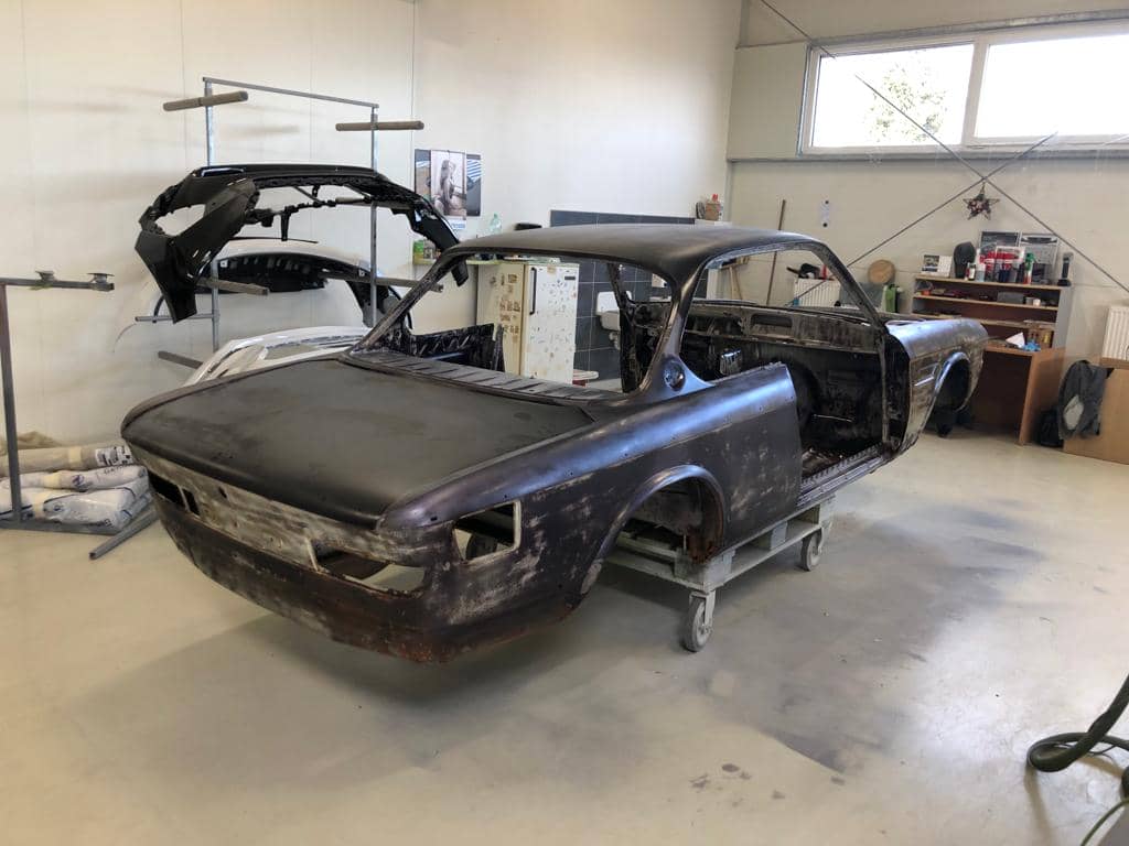 bmw e9 3.0cs coupe 1973 restauration karosseriearbeiten