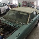 ford mustang v8 289 cabrio 1966 restauration turquoise 7