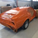 ford mustang mach1 1970 muscle car restauration orange 58