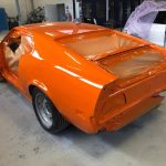 ford mustang mach1 1970 muscle car restauration orange 60