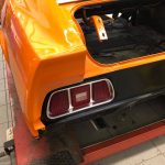 ford mustang mach1 1970 muscle car restauration orange 70