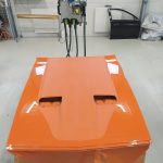 ford mustang mach1 1970 muscle car restauration orange 72
