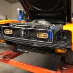 ford mustang mach1 1970 muscle car restauration orange 77