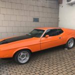 ford mustang mach1 1970 muscle car restauration orange 79