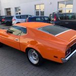 ford mustang mach1 1970 muscle car restauration orange 83