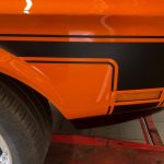 ford mustang mach1 1970 muscle car restauration orange 84