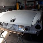 ford thunderbird t bird 1955 roadster restaurierung weiss 24