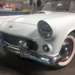 ford thunderbird t bird 1955 roadster restaurierung weiss 87