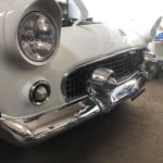 ford thunderbird t bird 1955 roadster restaurierung weiss 92