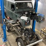 land rover defender 2011 restauration 45