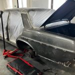 mercedes 280se w108 limousine restauration silbergrau 1968 (18)