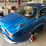 renault alpine a110 coupe 1974 reparatur blau 6