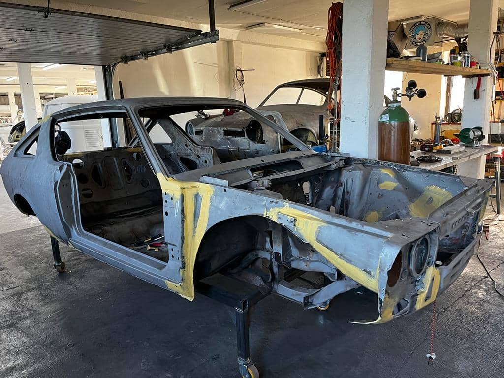 renault r17 ts coupe 1974 restauration gruen 42