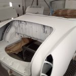 vw karmann ghia cabrio typ 14 1972 restauration weiss 1