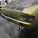 vw karmann ghia tc145 coupe 1974 restauration gelb 60