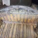 vw kaefer cabrio typ 1 1960 restauration gelb 20