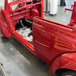 vw kaefer cabrio typ 1 1967 restaurierung rot 48