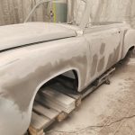 wartburg 311 cabrio 1958 restauration rot weiss 76