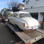 wartburg 311 limousine restauration grau weiss 1958 2