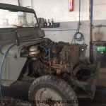 willys jeep 1950 restauration blau 1