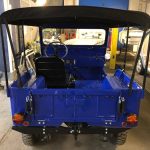 willys jeep 1950 restauration blau 22