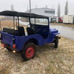 willys jeep 1950 restauration blau 31